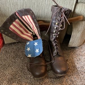 Lace Up Boots